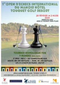 Lire la suite à propos de l’article 1er Open d’Echecs International du Manoir Hôtel Touquet Golf Resort